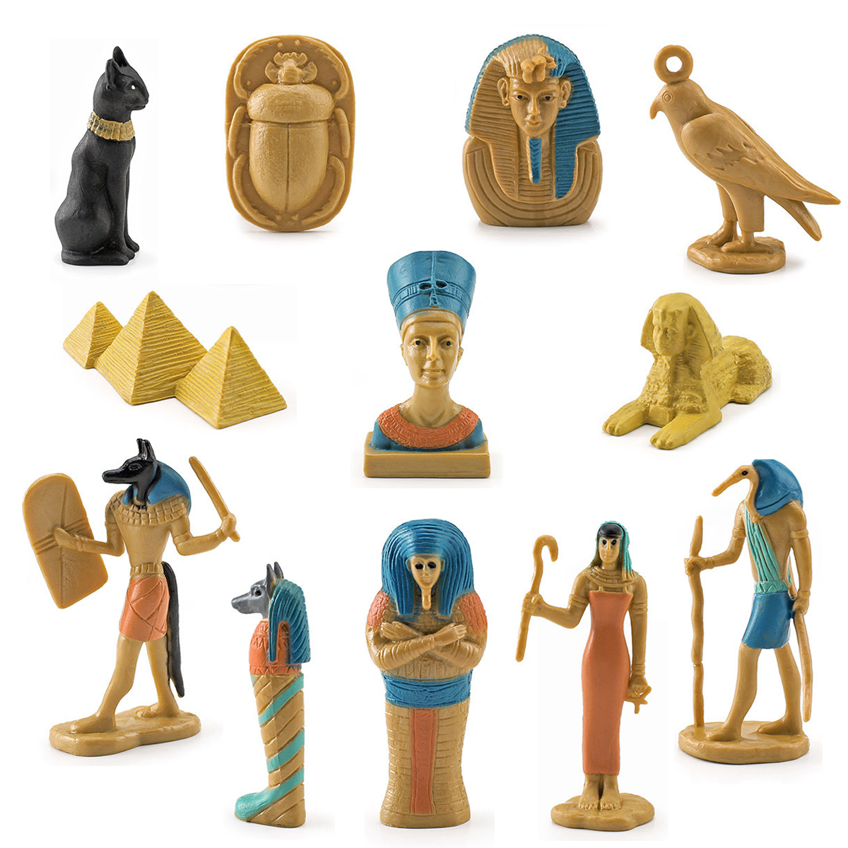 Kids Toys Under 200 - Mini Figurine Ancient Egypt Anubis Figure