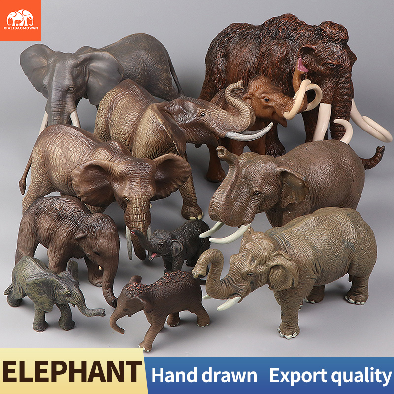 Kids Toys Elephant - African Wild Animals Big Mammoth Elephant