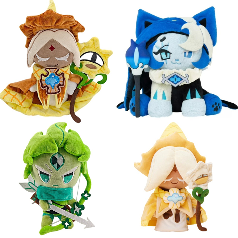 Kids Y Toys - 25cm Shadow Milk Cookie Plush Cookie
