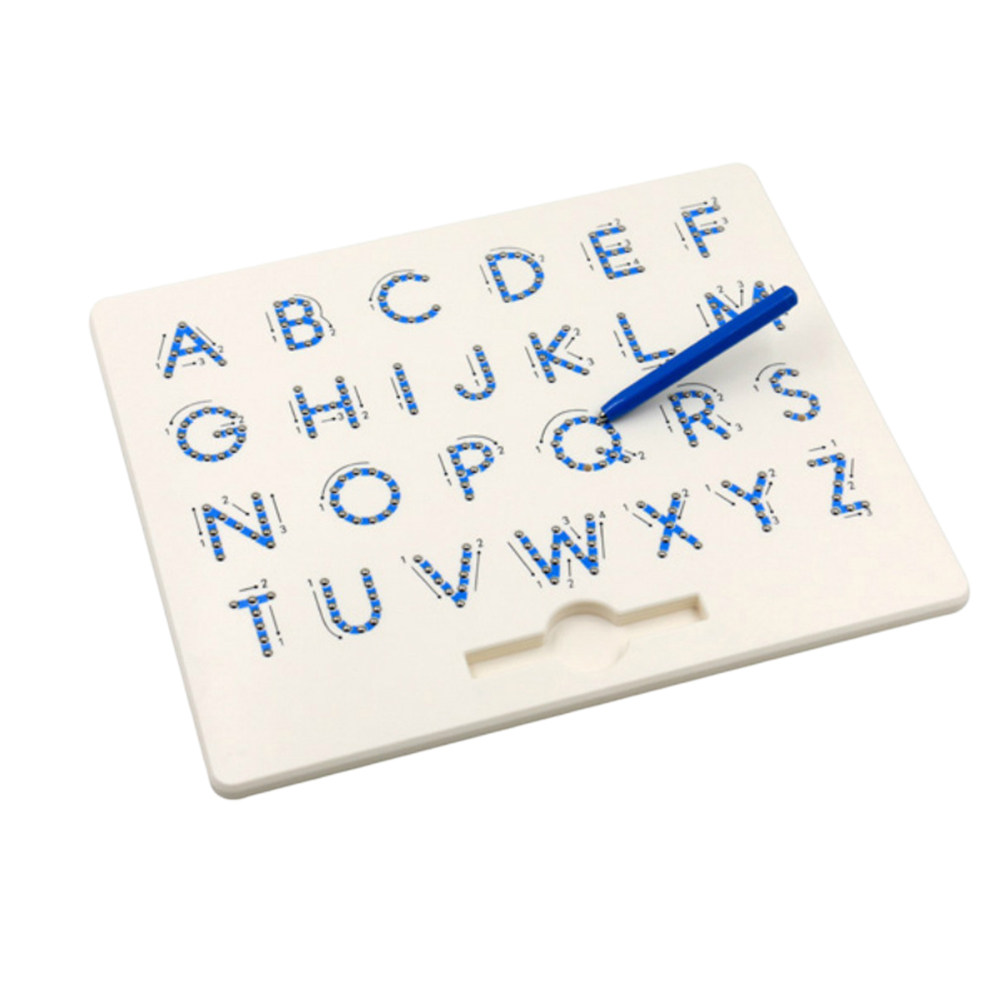 Magnetic Drawing Board - Steel Ball Alphabet Board Magnetic Drawing