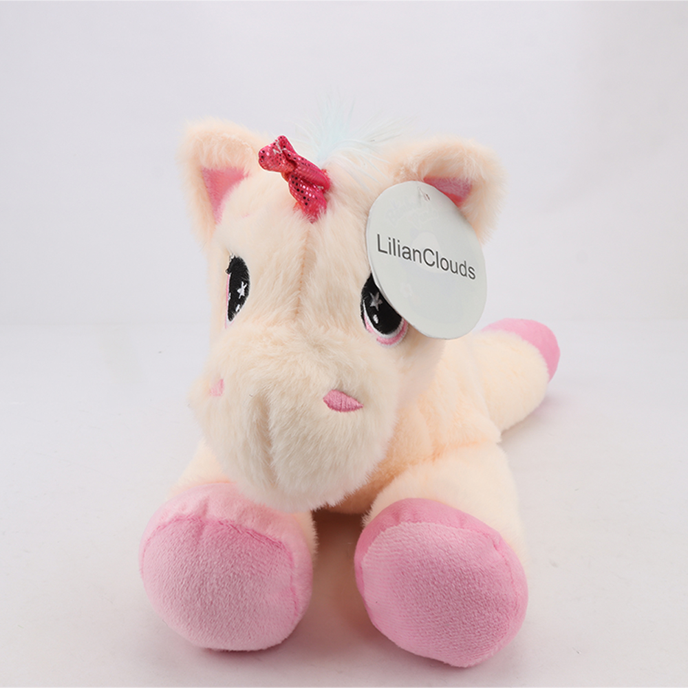 Unicorn Stuffed Toy - LilianClouds Adorable 15.7in Multicolor Unicorn Plush