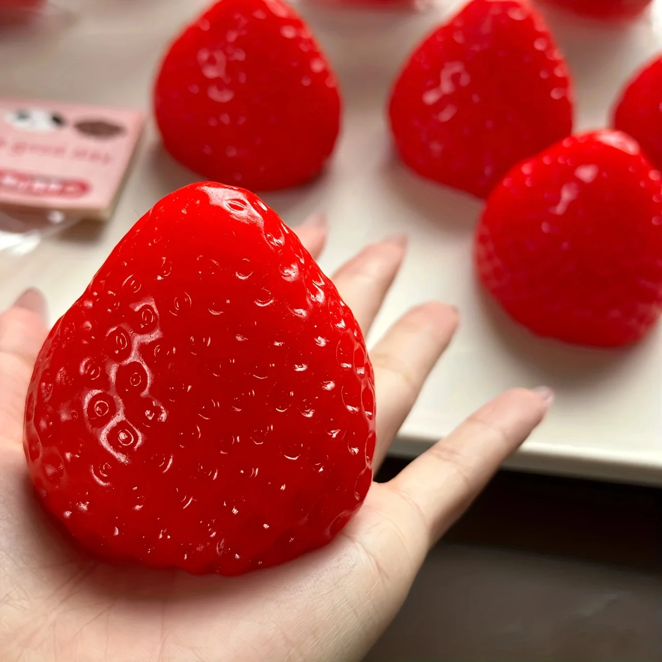 Kids Toys Entertainer - 19R Squishy Big Strawberry Squeeze1Toy Kids