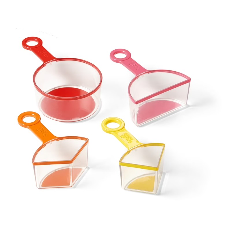 Rainbow Fraction Measuring Cup - Kids Toys Kitchen Set 评论和价格