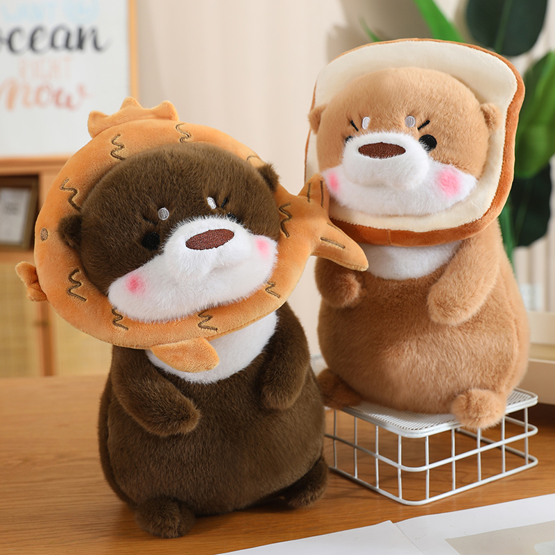 Kawaii Otter Plush Toy Lovely  - Unicorn Stuffed Toy 评论和价格