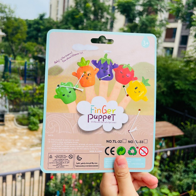 5Pcs Kids Animal Finger Puppet - Kids Toys Elephant 评论和价格