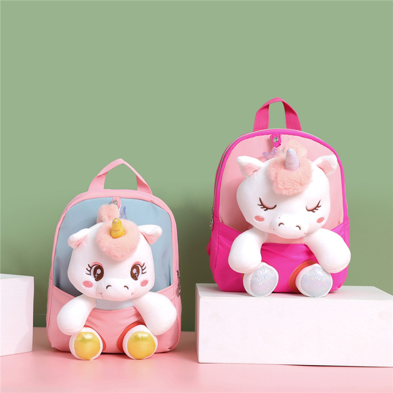 Toddler Backpack Stuffed Unico - Unicorn Stuffed Toy 评论和价格