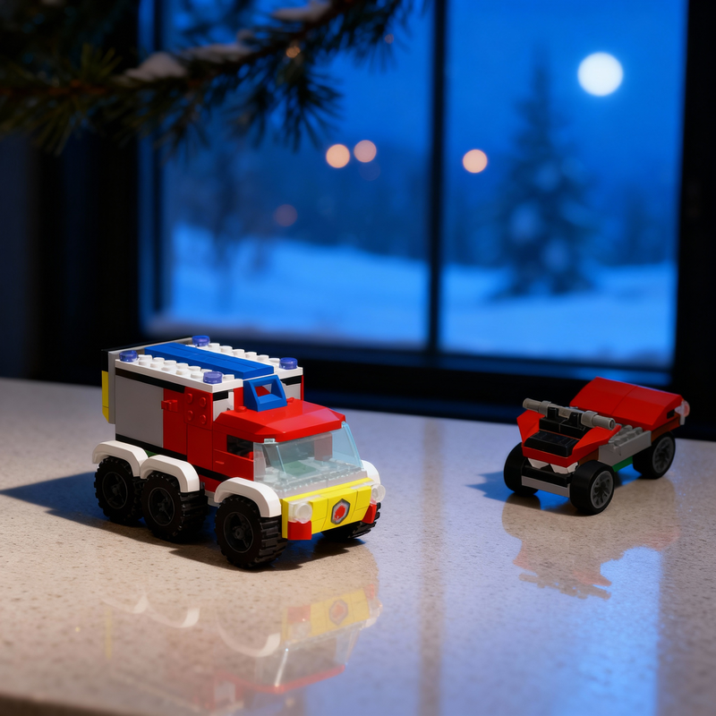 144pcs MOC Fire Truck Quad Cit - Kids Toys Quad 评论和价格
