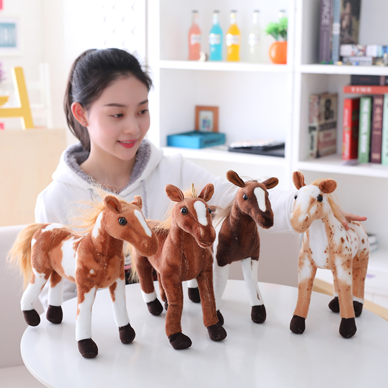 30cm Simulation Horse Plush To - Unicorn Stuffed Toy 评论和价格