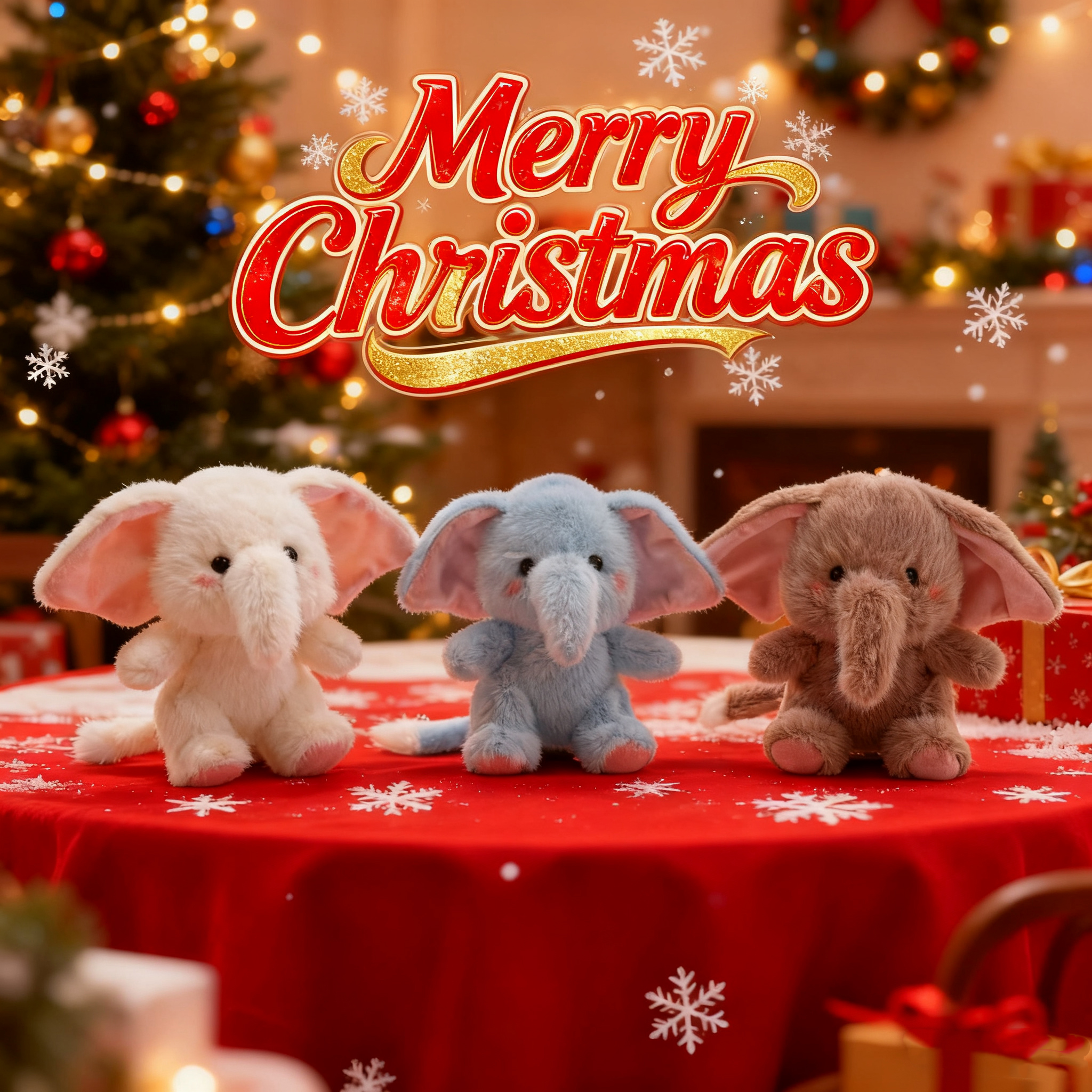 Mini Plush Elephant Stuffed An - Kids Toys Elephant 评论和价格