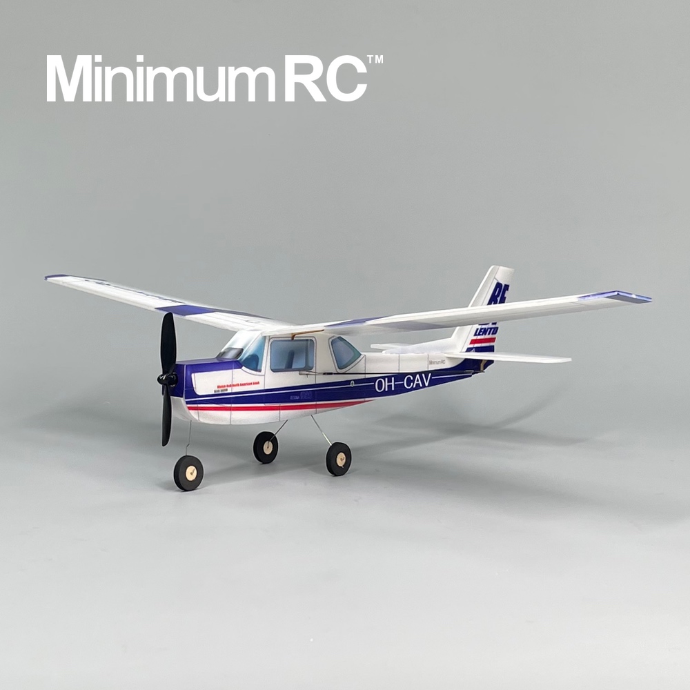 MinimumRC Plane Kit Blue Cessn - Kids Toys Channel 评论和价格