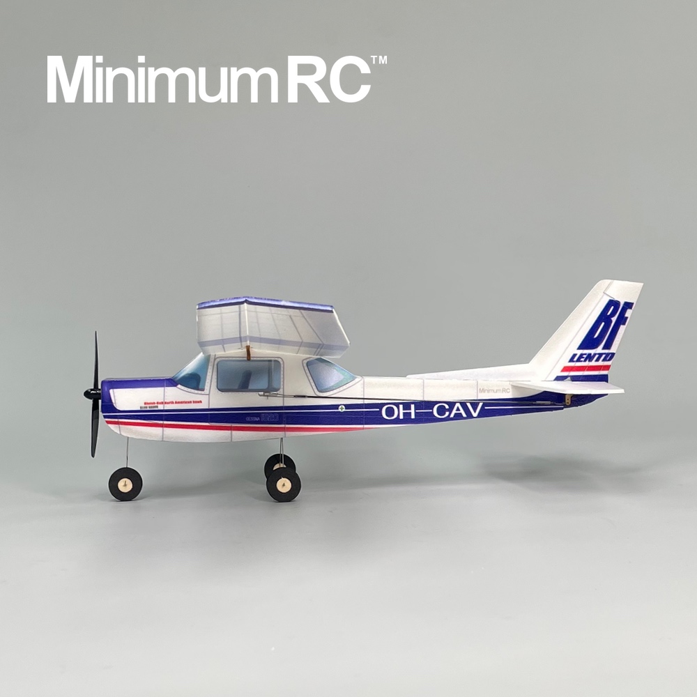 MinimumRC Plane Kit Blue Cessn - Kids Toys Channel 评论和价格