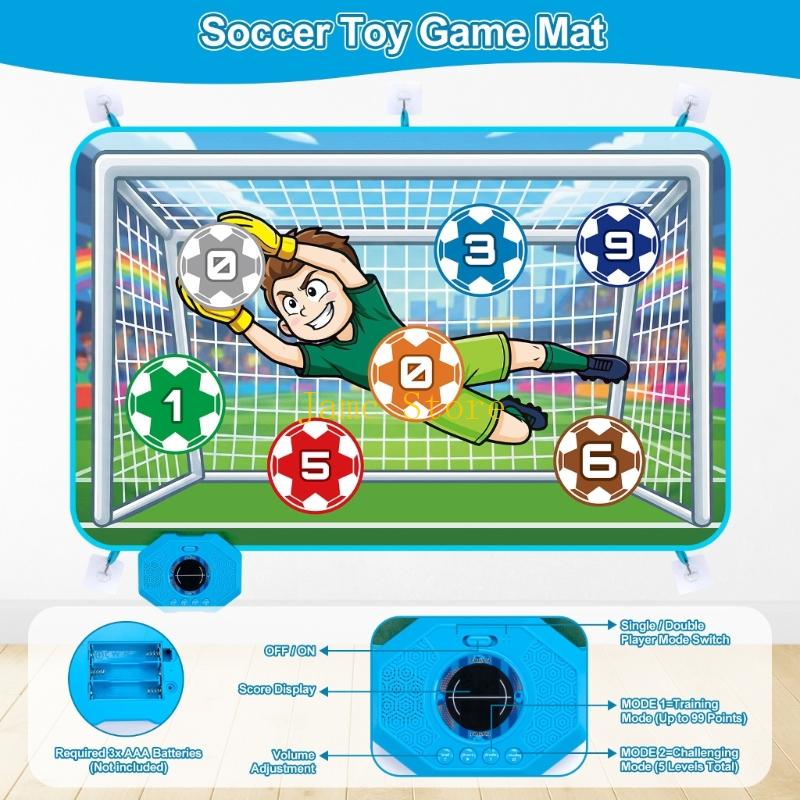 LX0B Indoor Soccer Game Mat Wi - Kids Toys Entertainer 评论和价格