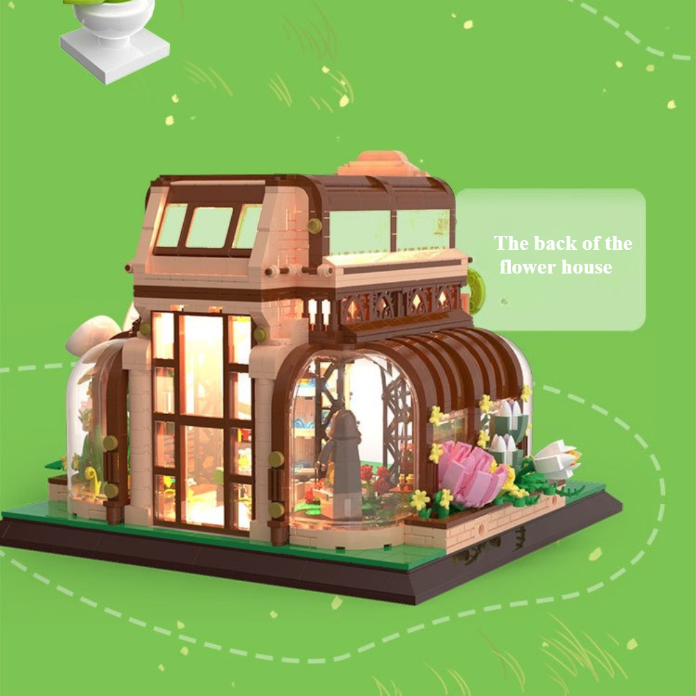 MOC Botanical Garden Orchid Fl - Kids Toys Exhibition 评论和价格