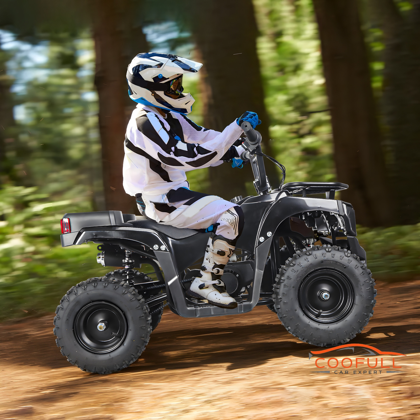 Kids Gas Powered ATV 4-Wheeler - Kids Toys Quad 评论和价格
