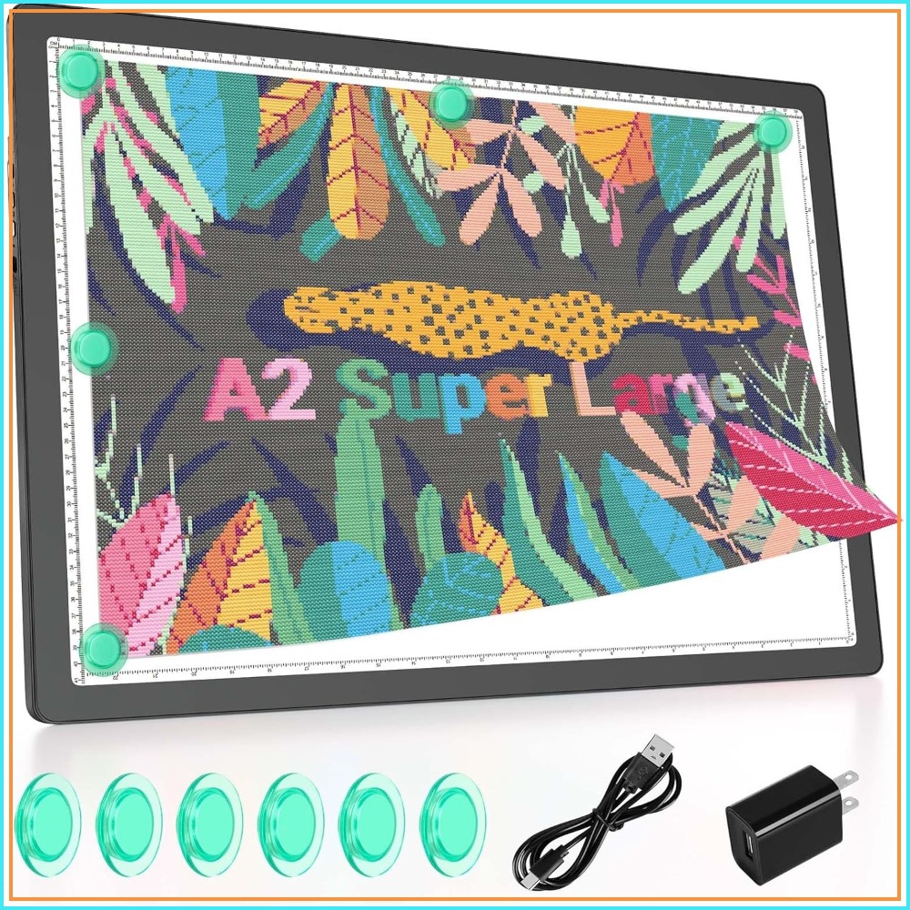 Extra Large LED Light Board, 2 - Magnetic Drawing Board 评论和价格