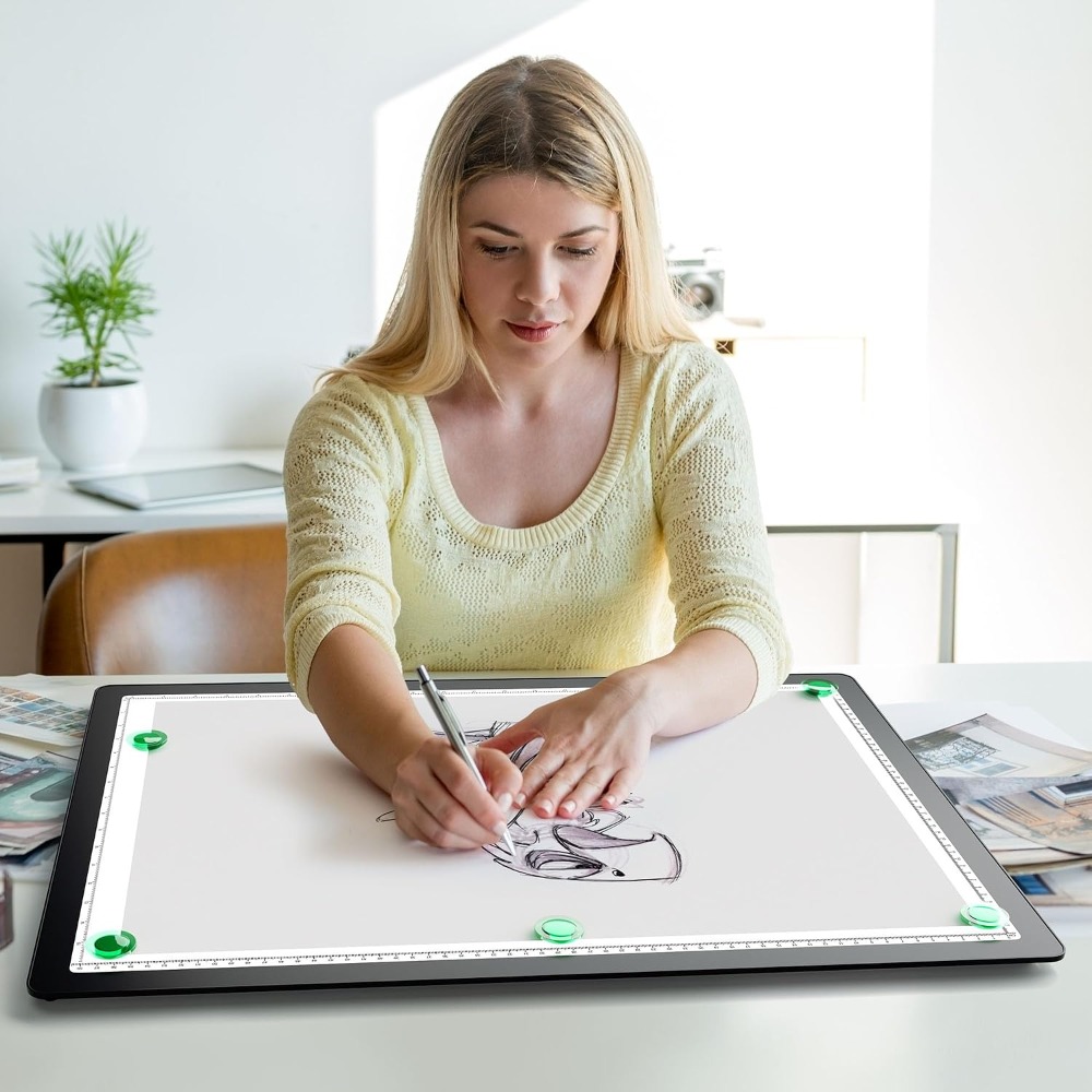 Extra Large LED Light Board, 2 - Magnetic Drawing Board 评论和价格