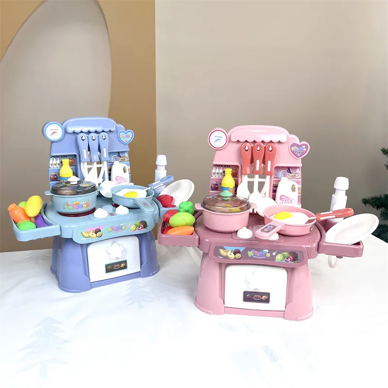 Simulated Kitchen Play Set wit - Kids Toys Kitchen Set 评论和价格