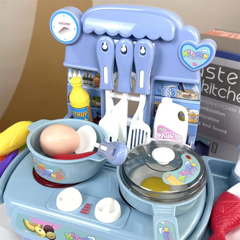 Simulated Kitchen Play Set wit - Kids Toys Kitchen Set 评论和价格