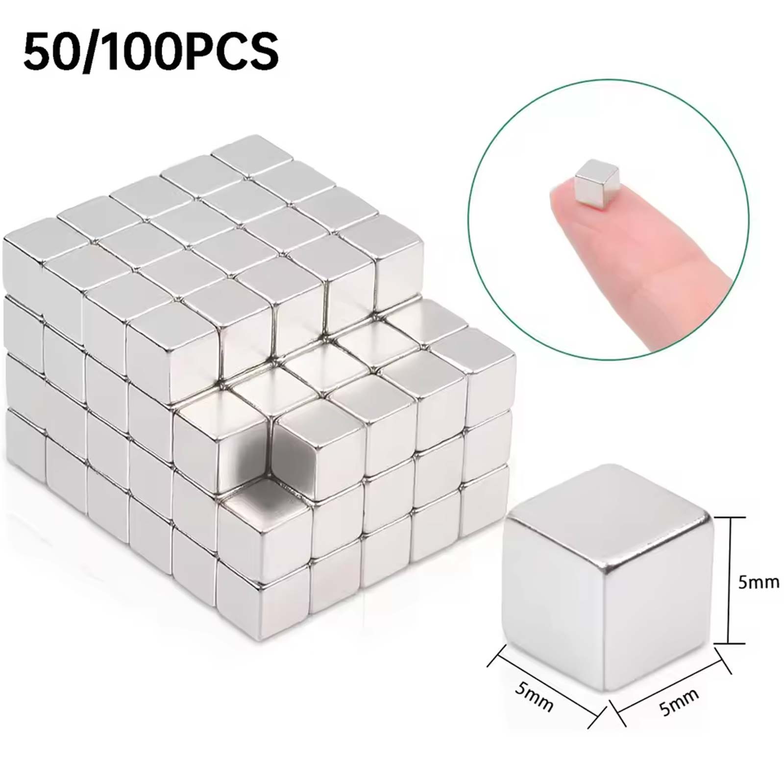 50/100 Pcs Small Square Magnet - Magnetic Drawing Board 评论和价格