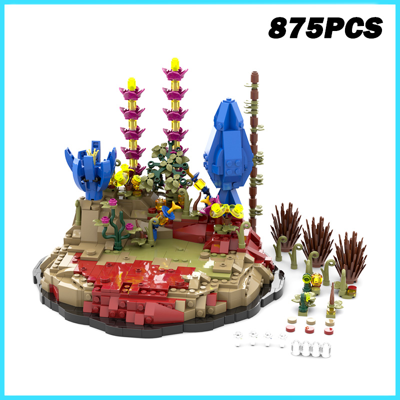 875PCS NEW MOC Exhibition Land - Kids Toys Exhibition 评论和价格