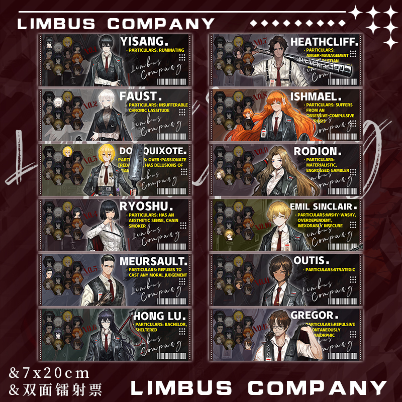 Action Figures Anime Limbus Co - Kids Toys Company 评论和价格