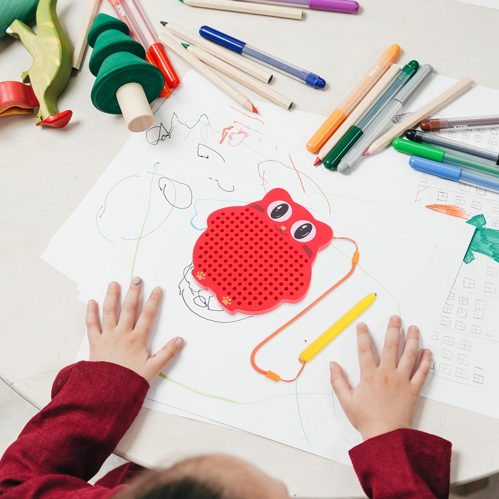 Creative Magnetic Drawing Boar - Magnetic Drawing Board 评论和价格