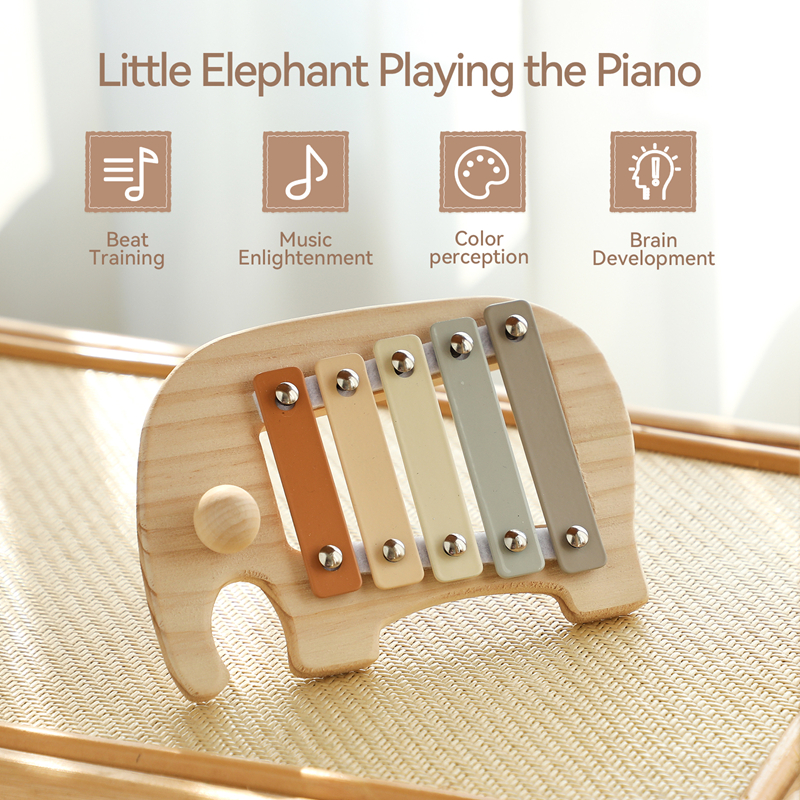 Baby Montessori Toy Cartoon El - Kids Toys Elephant 评论和价格
