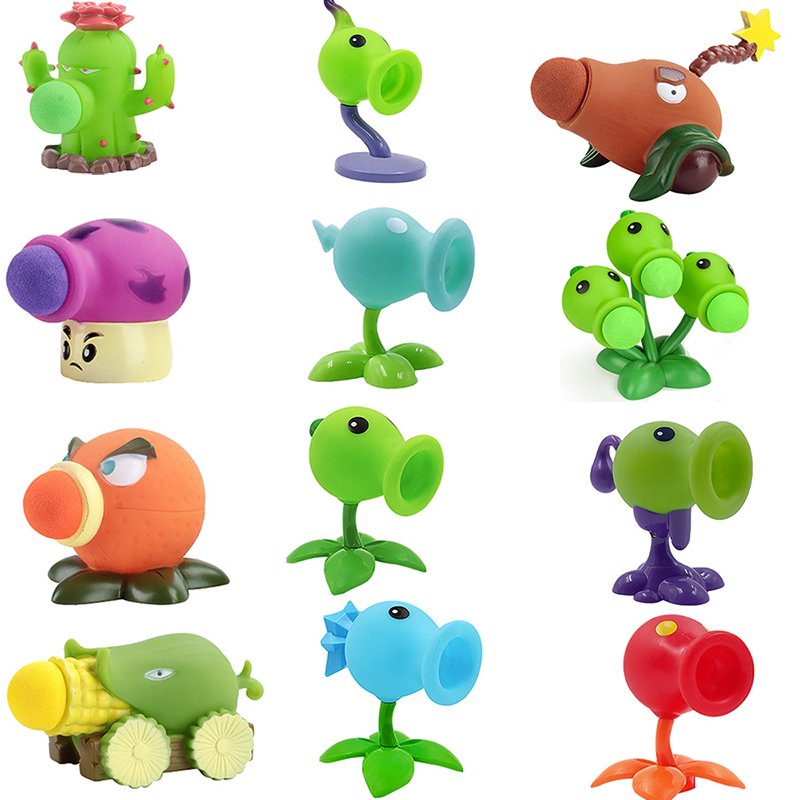 1pcs Plants vs Zombies Peashoo - Kids Zombie Toys 评论和价格