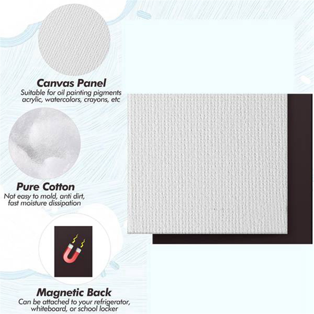 Best 25 Pcs Magnetic Painting  - Magnetic Drawing Board 评论和价格