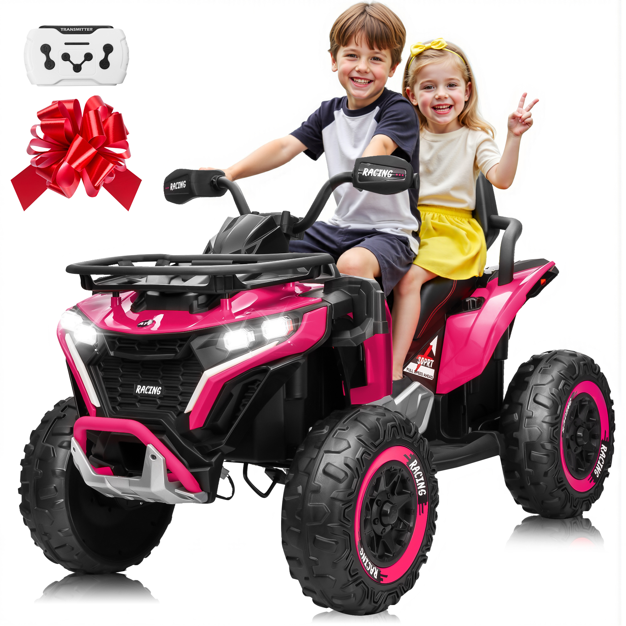 24V Ride on Car, Kids ATV XL F - Kids Toys Quad 评论和价格