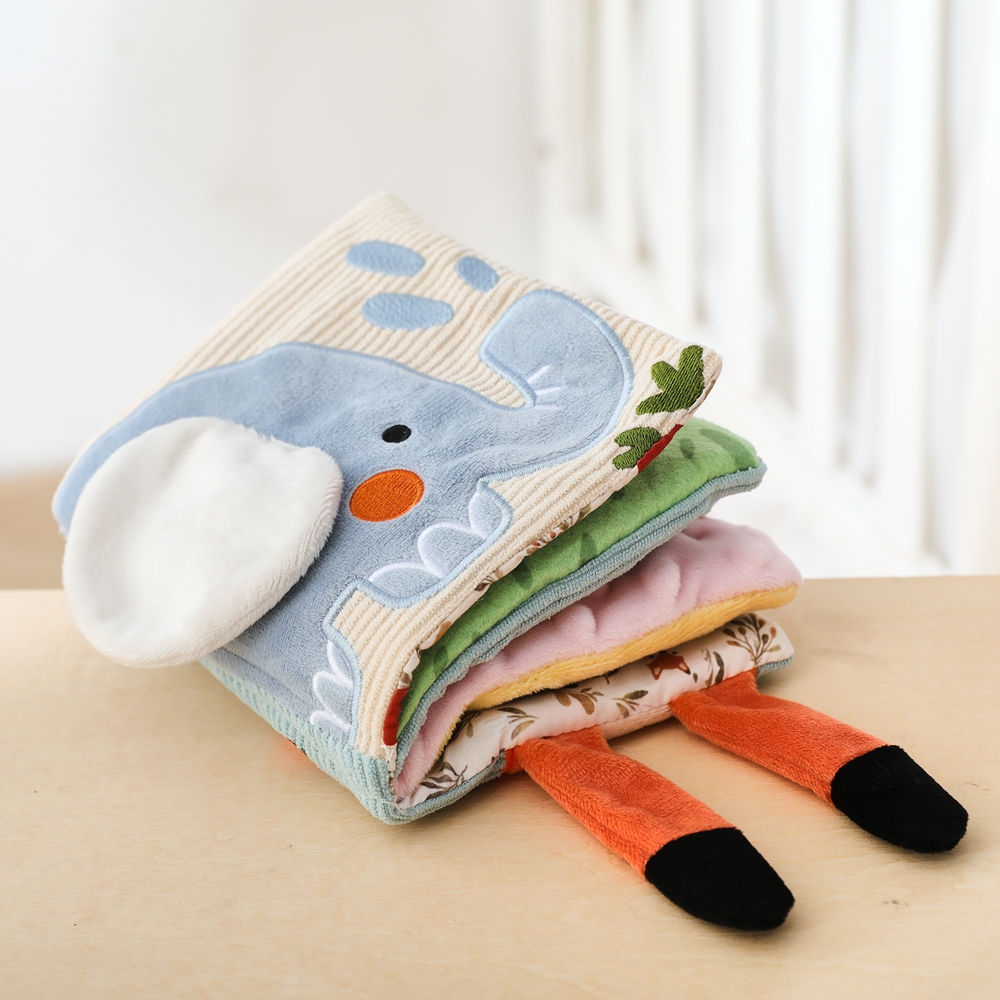 Baby Toys Cloth Book Infant Ea - Kids Toys Elephant 评论和价格