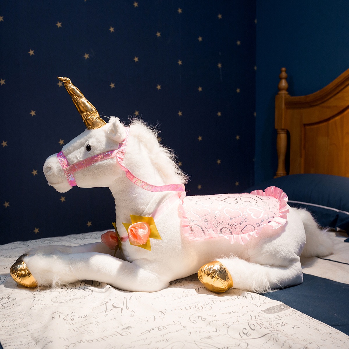 100cm Lovely Unicorn Plush Toy - Unicorn Stuffed Toy 评论和价格