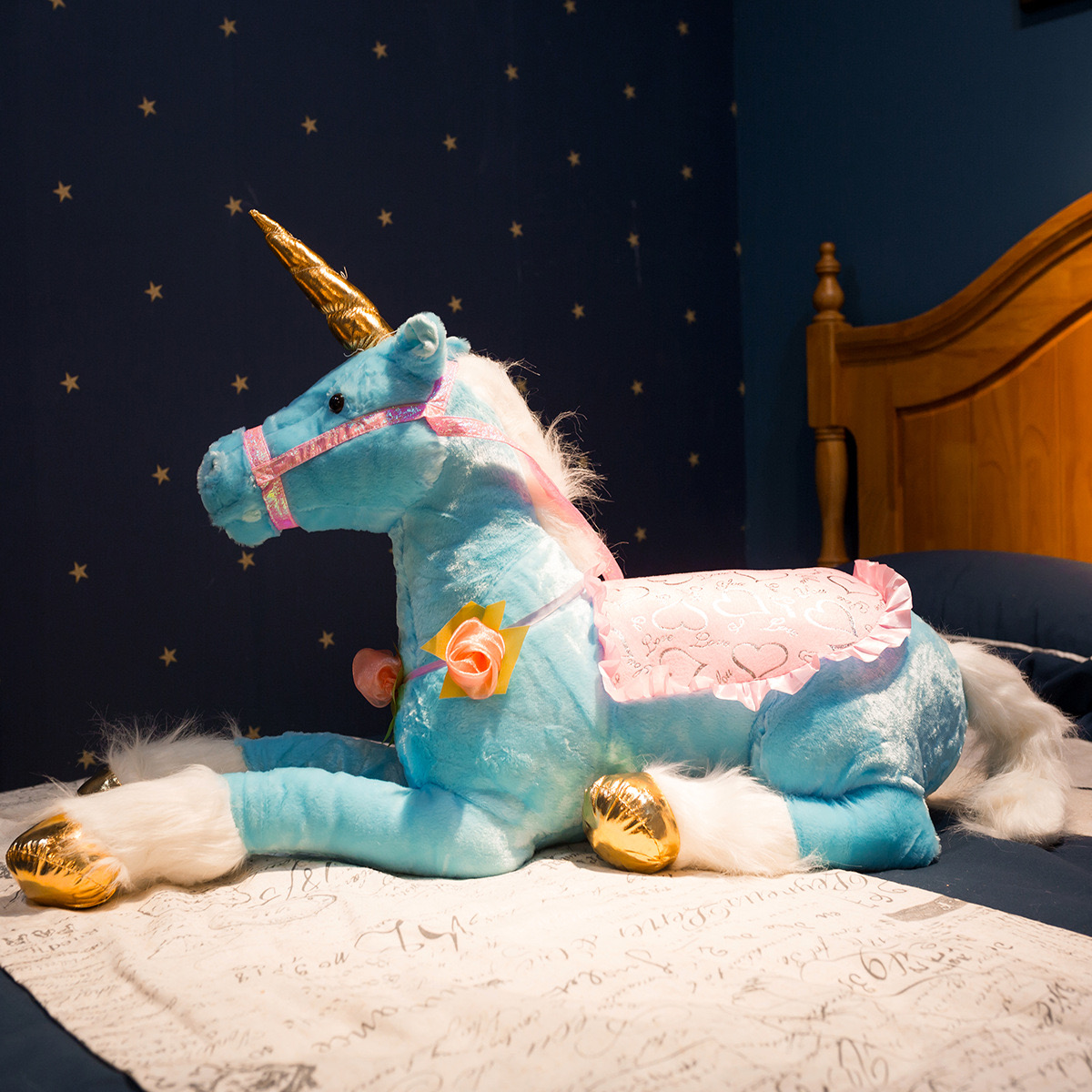 100cm Lovely Unicorn Plush Toy - Unicorn Stuffed Toy 评论和价格