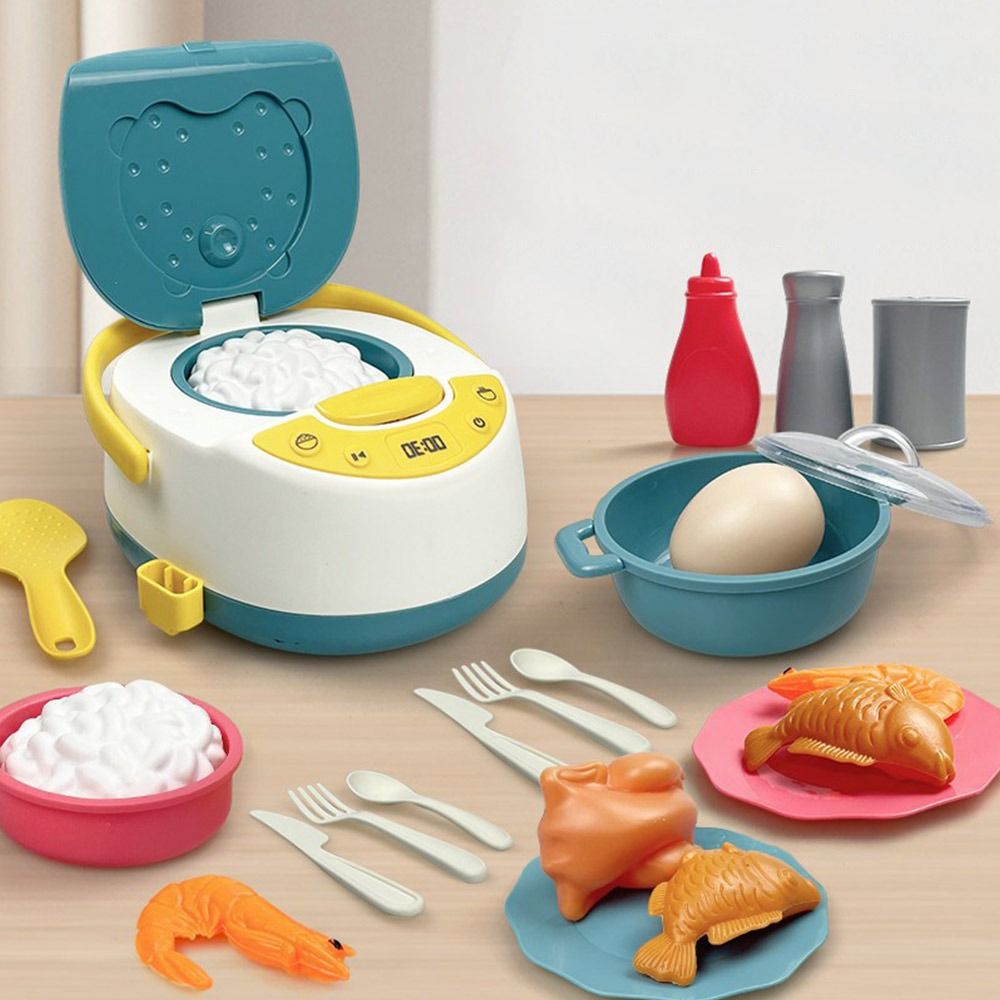 Funny Multicolor Cooking Plays - Kids Toys Kitchen Set 评论和价格