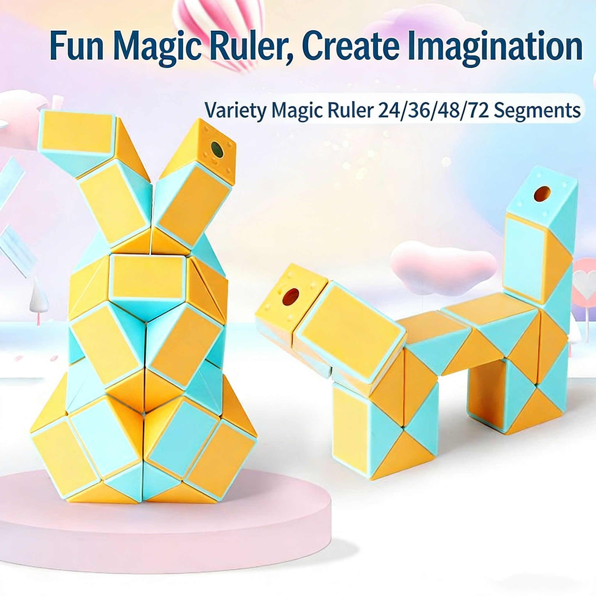 SENGSO Hollow Magic Ruler 24/3 - Kids Toys Entertainer 评论和价格