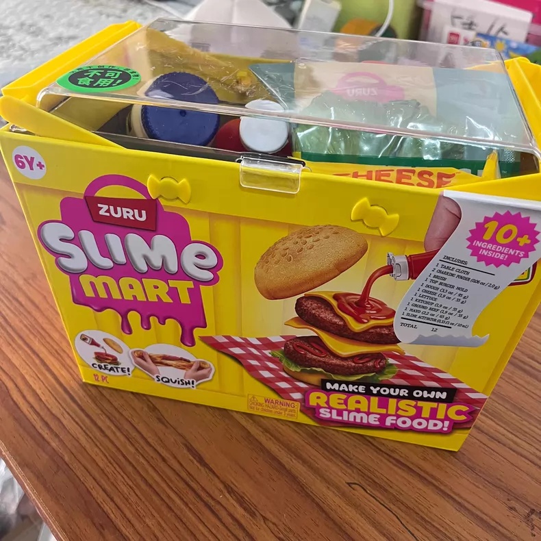 ZURU Slime Mart Hamburger Pizz - Kids Toys Kitchen Set 评论和价格