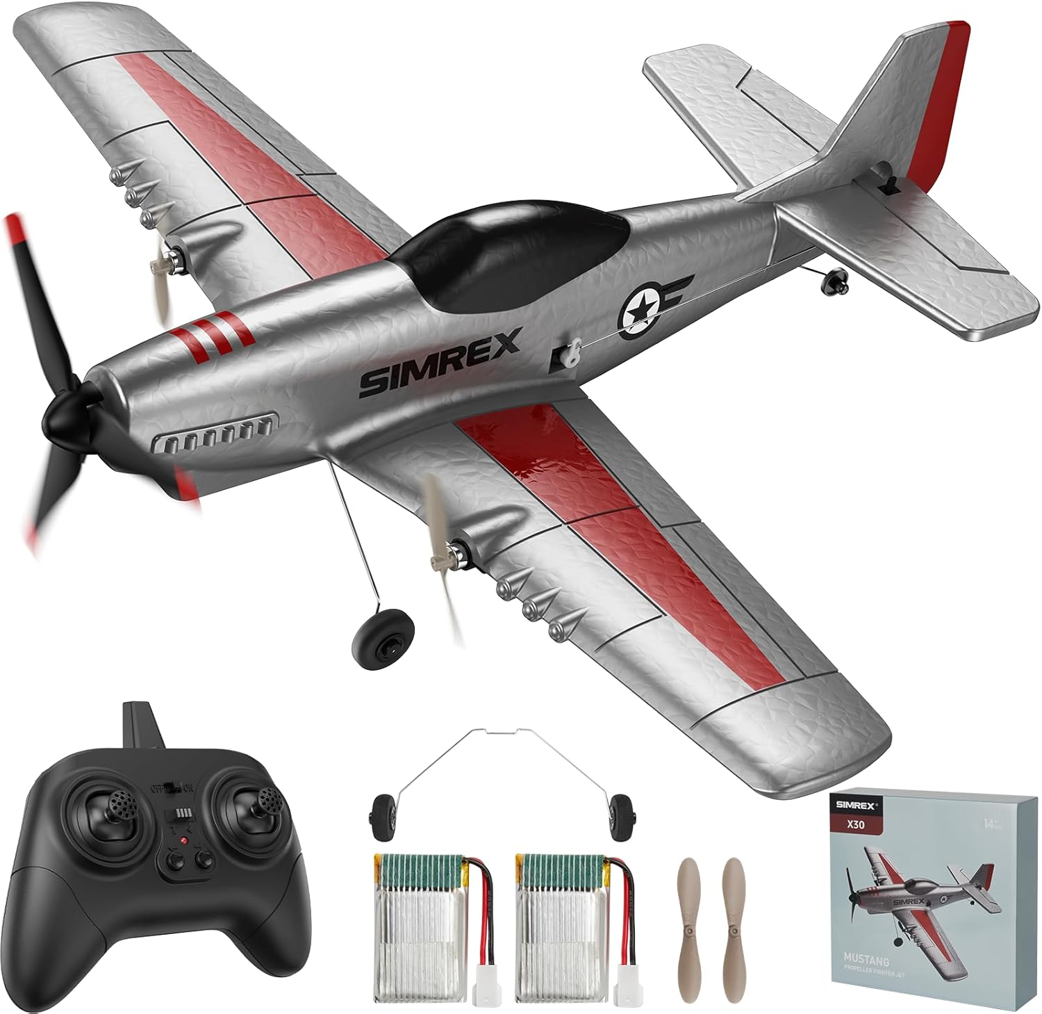 2.4GHz 3-Channel P51 Foam Glid - Kids Toys Channel 评论和价格