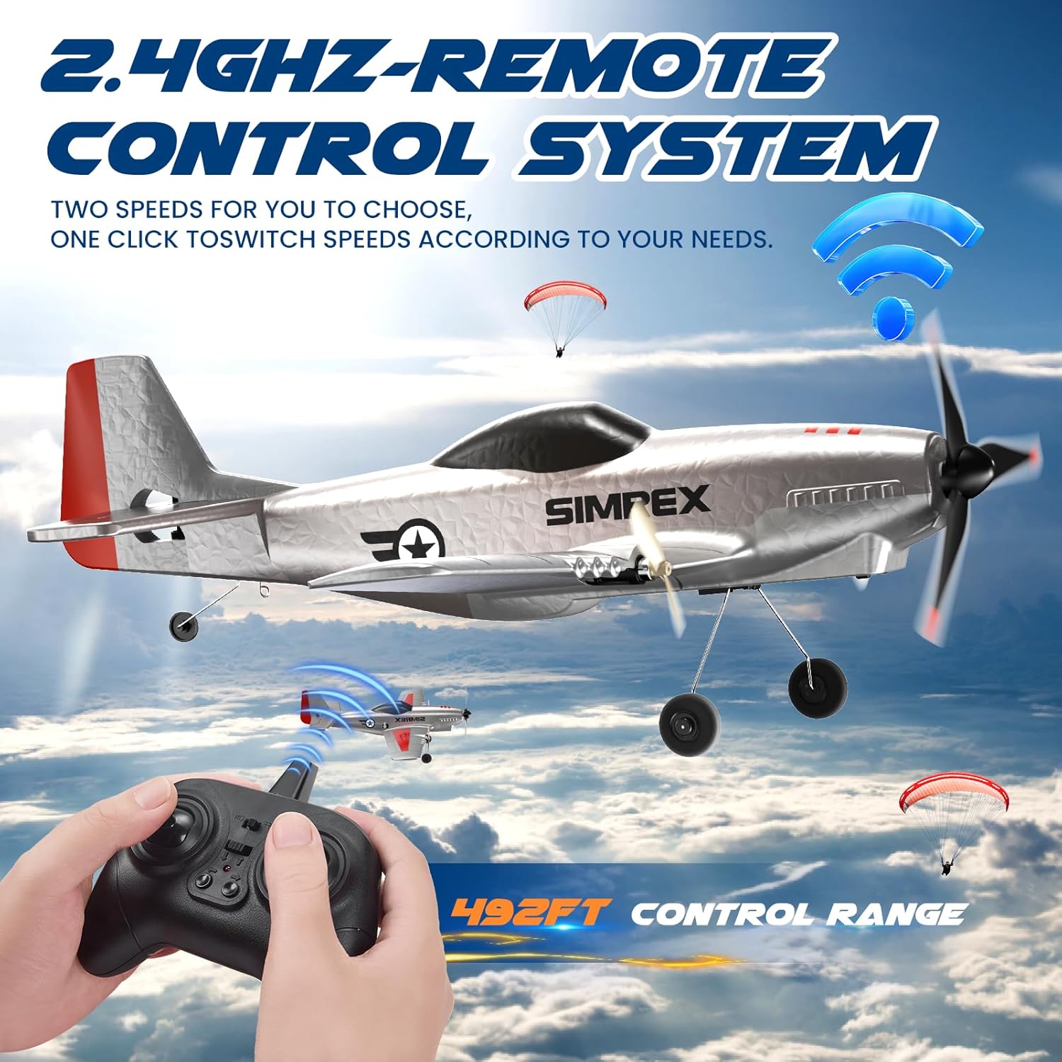 2.4GHz 3-Channel P51 Foam Glid - Kids Toys Channel 评论和价格