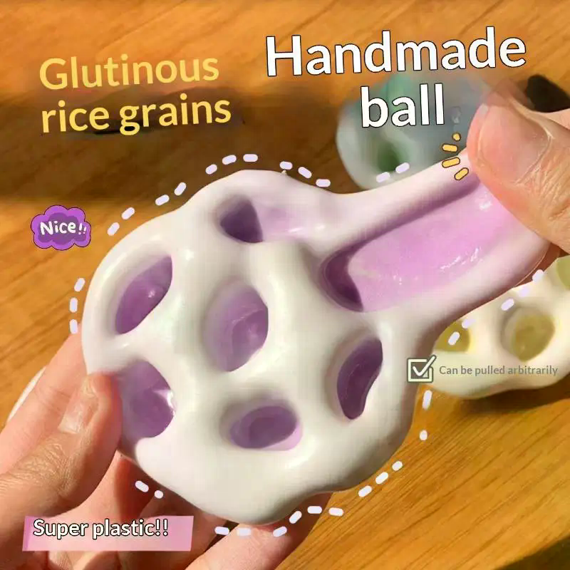 1Pc Fluid Ice Skin Jelly Ball  - Kids Toys Entertainer 评论和价格