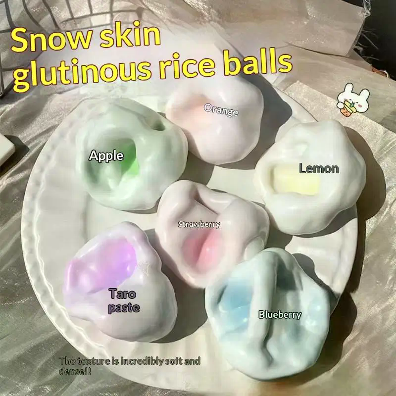 1Pc Fluid Ice Skin Jelly Ball  - Kids Toys Entertainer 评论和价格