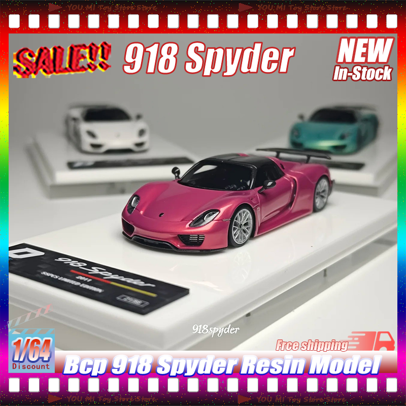 1:64 In Stock Bcp Porsch 918 S - Kids Toys Exhibition 评论和价格