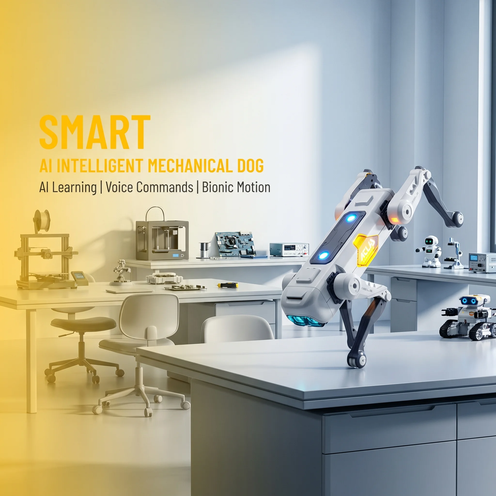 AI Smart Robot Dog, Voice & AP - Kids Y Toys 评论和价格