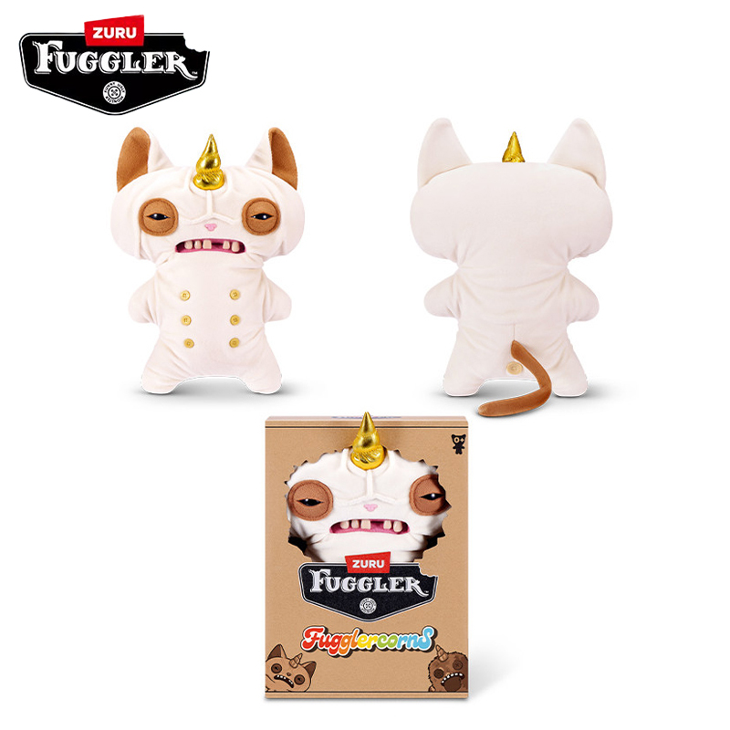 New Fuggler Unicorn Fugglercor - Unicorn Stuffed Toy 评论和价格