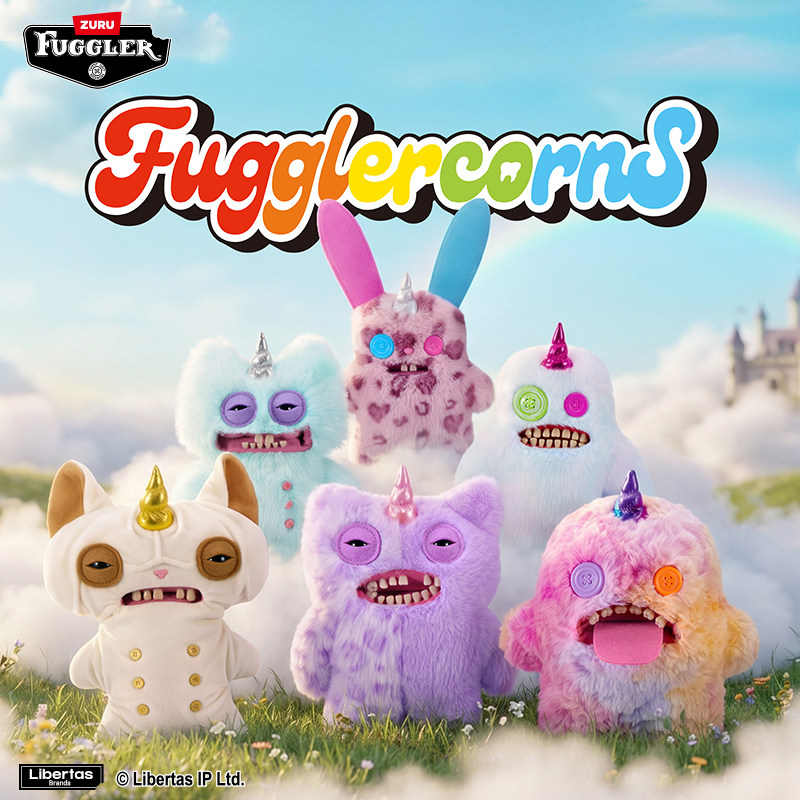 New Fuggler Unicorn Fugglercor - Unicorn Stuffed Toy 评论和价格