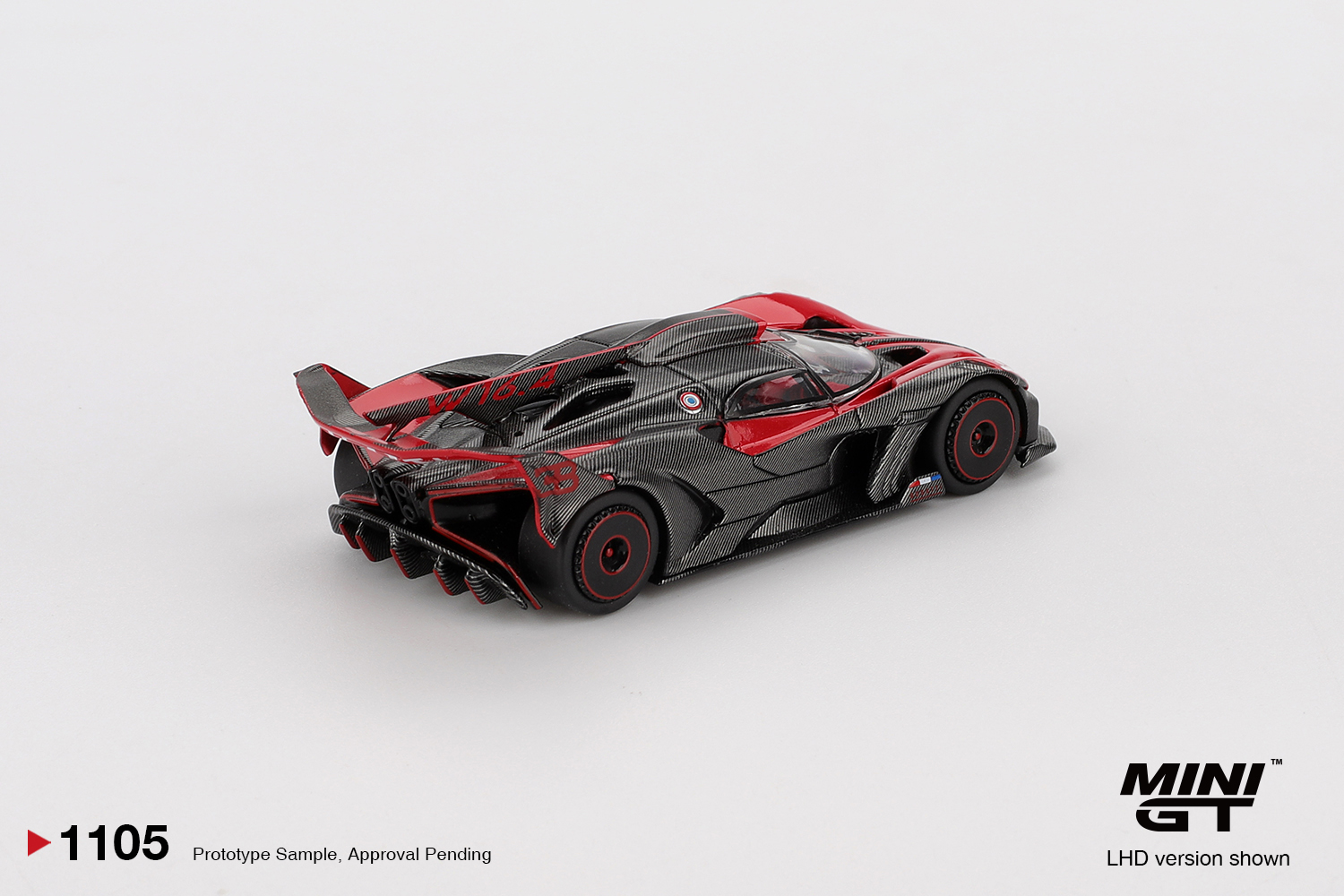 MINIGT 1/64 Bugatti Bolide Red - Kids Y Toys 评论和价格