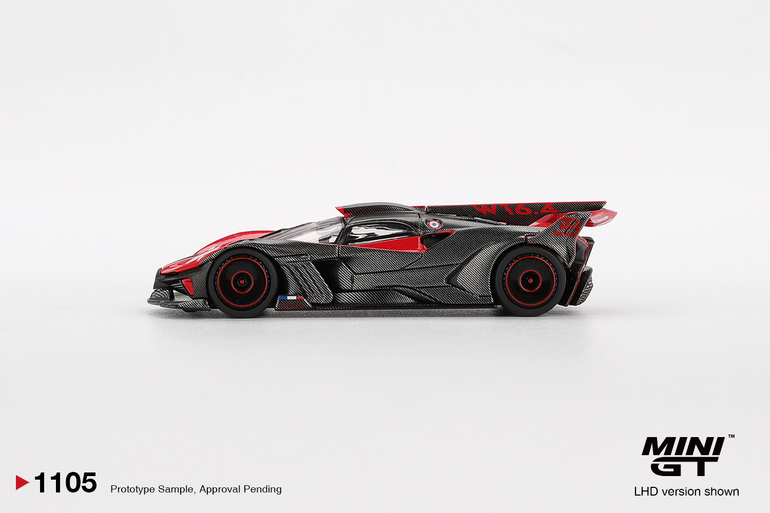 MINIGT 1/64 Bugatti Bolide Red - Kids Y Toys 评论和价格